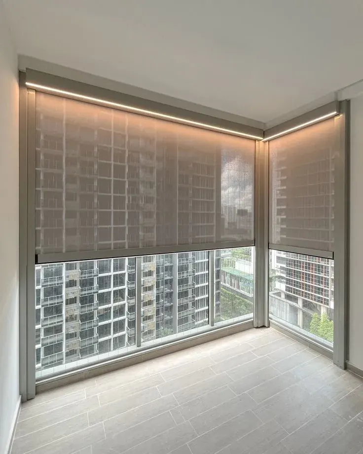 Cellular shades in a Cicero living room
