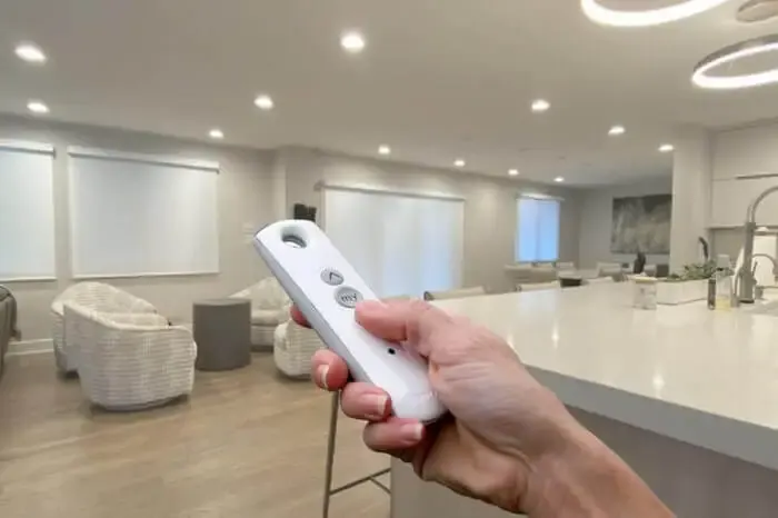 Living With Motorized Shades in a Cicero Home